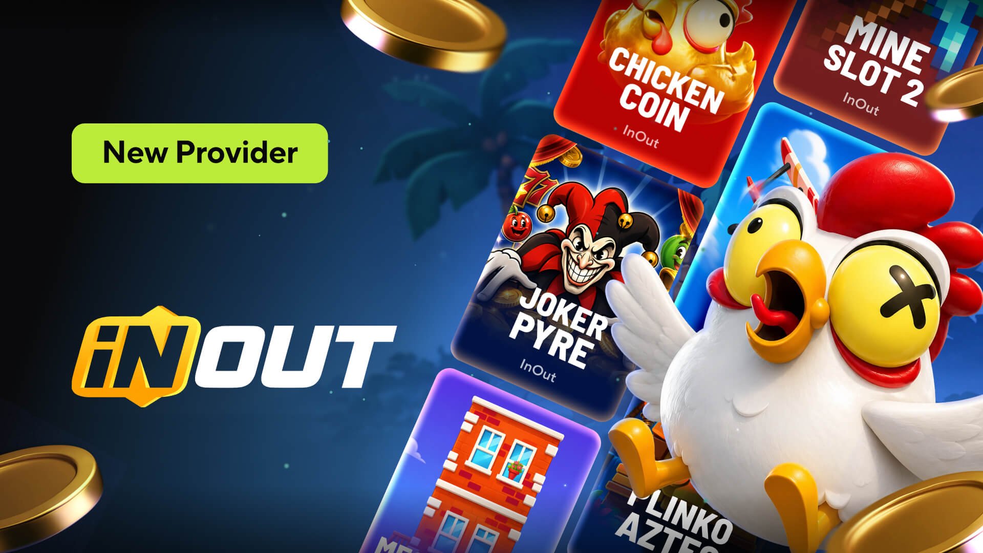  InOut Games is now on Qzino — and the chicken has already crossed the road